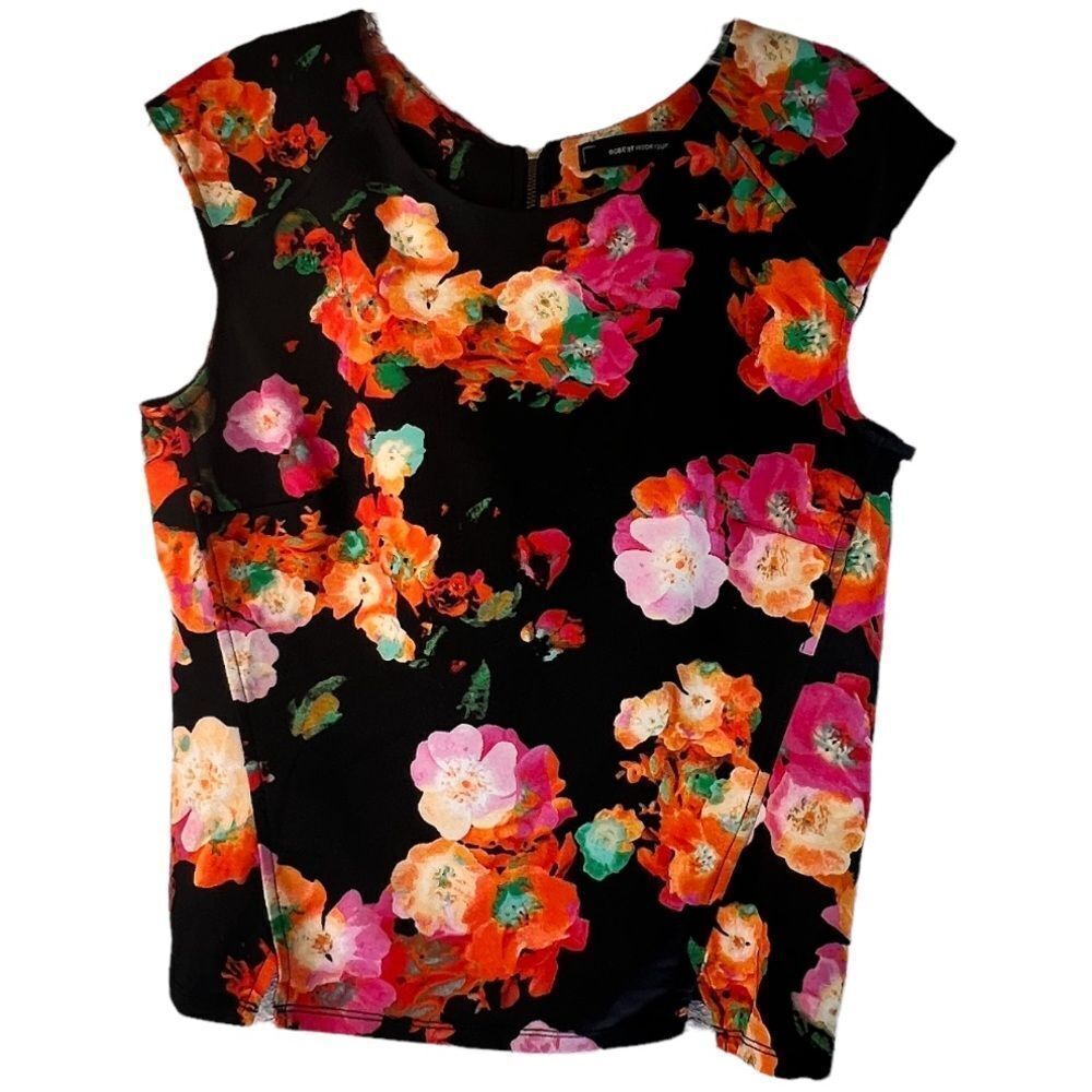Robert Rodriguez Floral Top